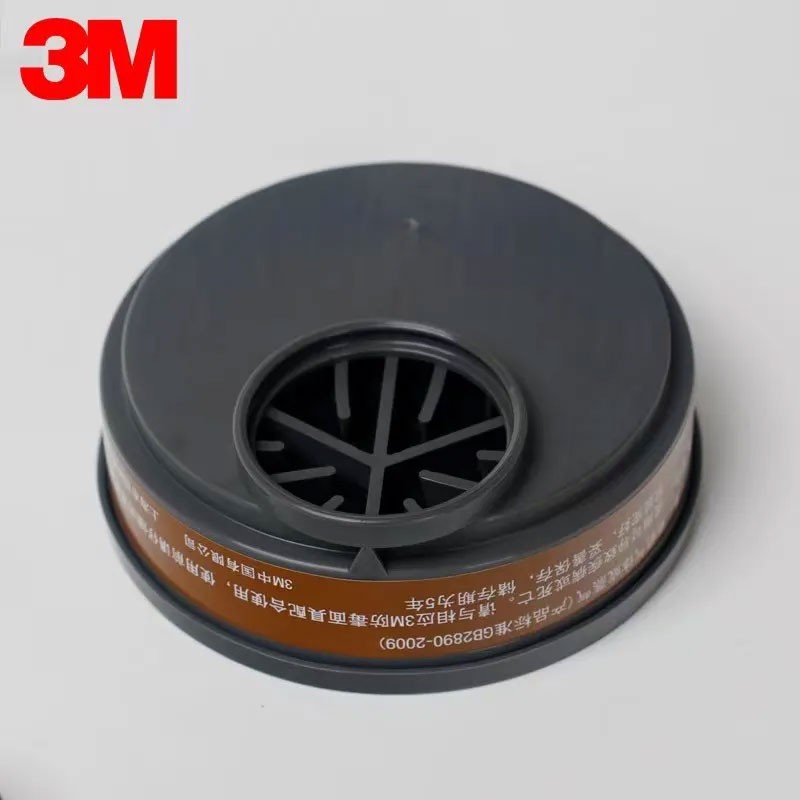 3M3001CN veneno caja de filtro anti-virus máscara veneno caja de filtro de gas orgánico y vapor gasolina disulfuro de carbono