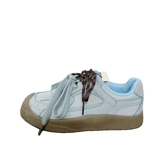 Show air shoes ~ INS white green fresh German training shoes women's summer breathable Forrest Gump shoes casual sneaker shoes