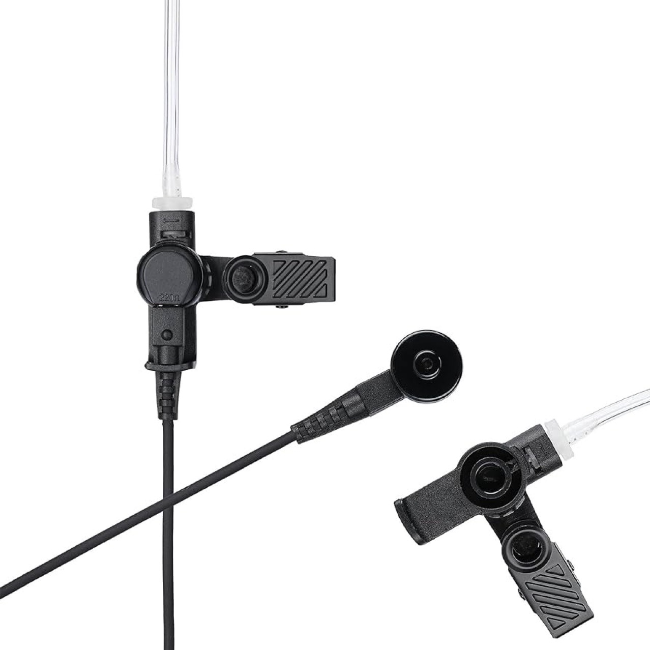 (2개) 6600I 2팩 XPR 3500E 워키토키 헤드셋 PTT 귀마개 2개 귀마개 2개