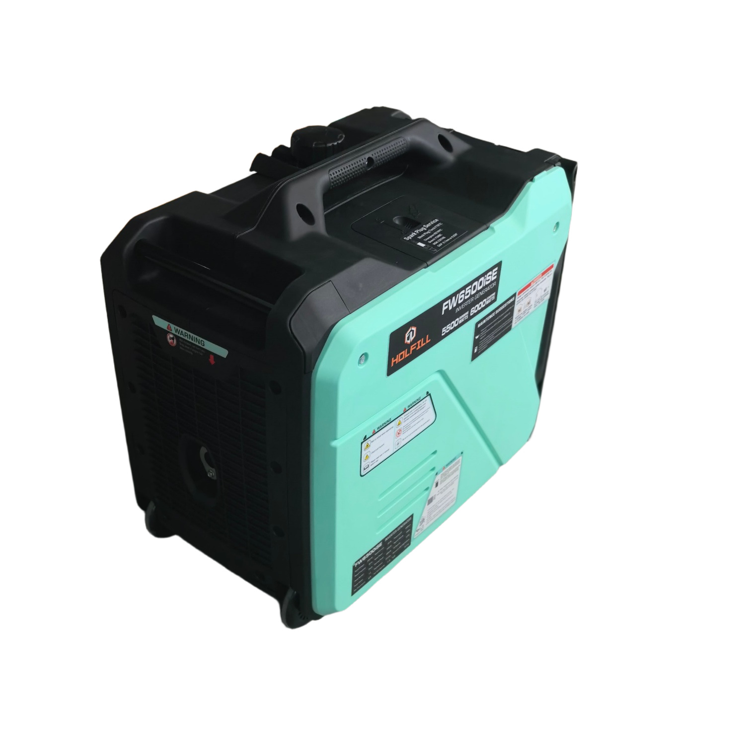 6kW 230V gasoline LPG dual-fuel silent inverter generator outdoor portable permanent magnet 50HZ