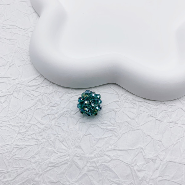 Creative woven beads handmade with zircon