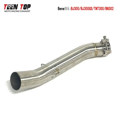 Exhaust manifold Exhaust Pipe Middle Section - stainless-steel-straight-through-midsection