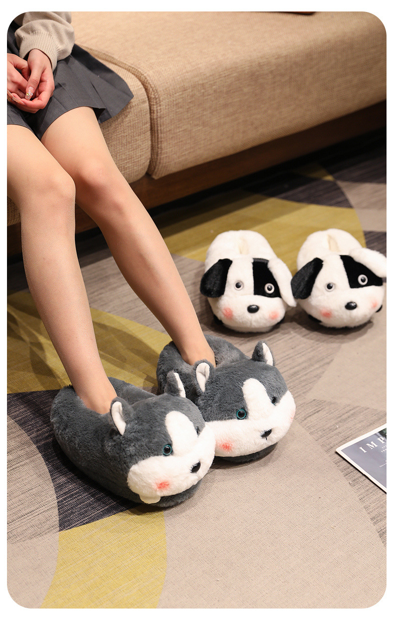 Pantofole da casa unisex da donna, in peluche, regolabili, con punta chiusa, primavera estate, morbide, antiscivolo, lavabili in lavatrice_voghion.com