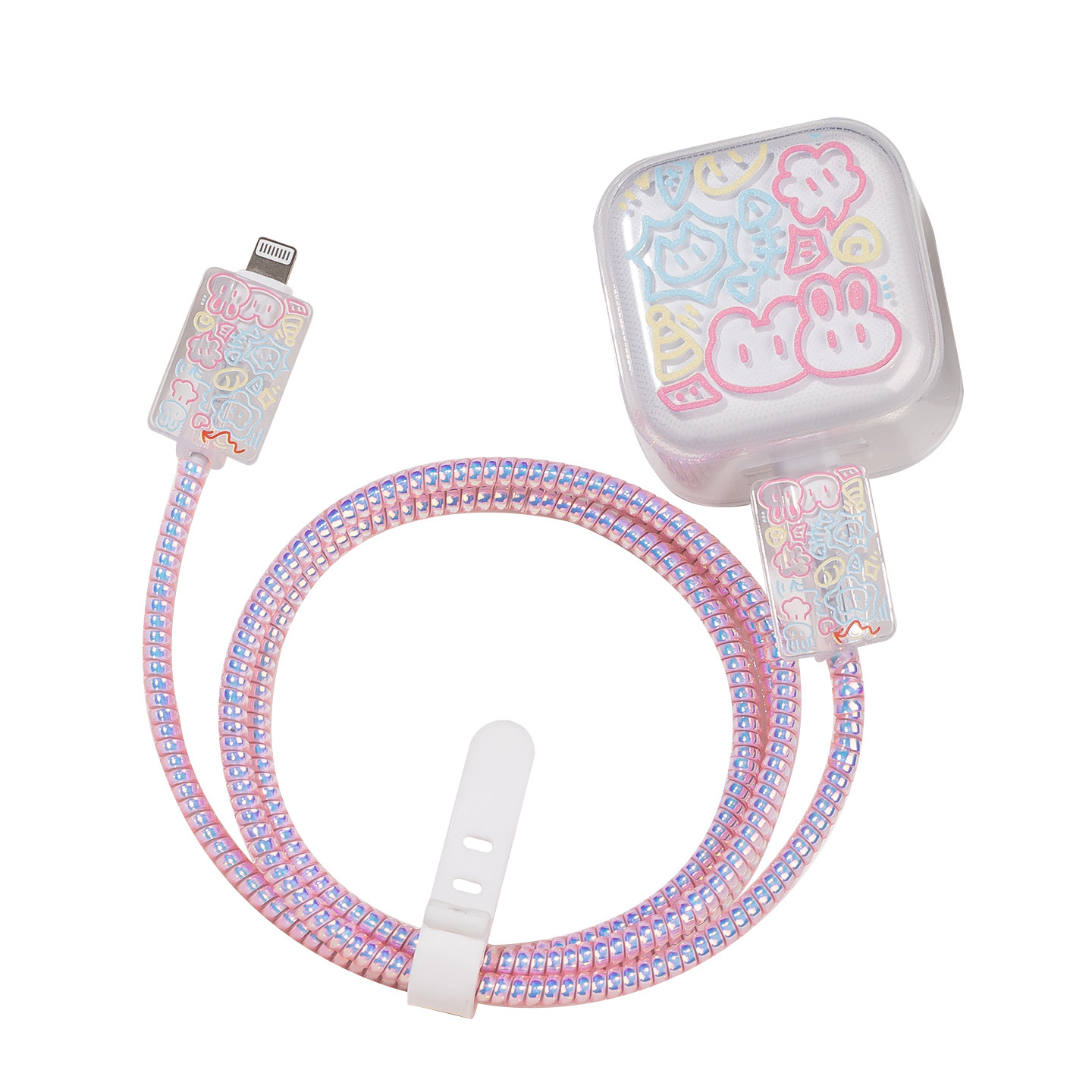 Aplicable a Apple 40W Cargador Cable Cover iPhone17Pro 16promax / 15 Data Cable Cover image 6