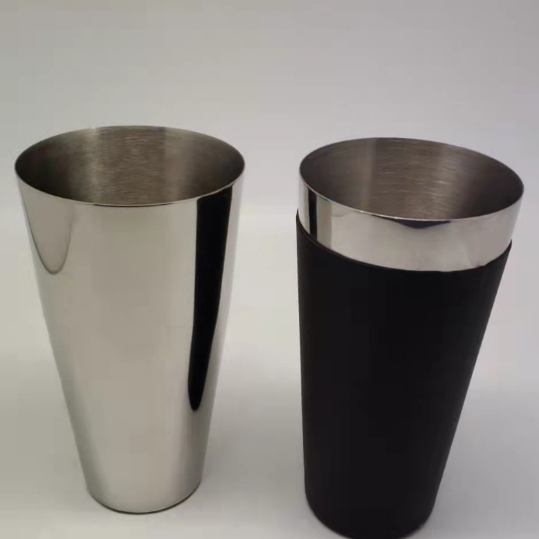 不锈钢厅杯美式调酒器波士顿雪克壶搅拌杯鸡尾酒工具日式摇酒器