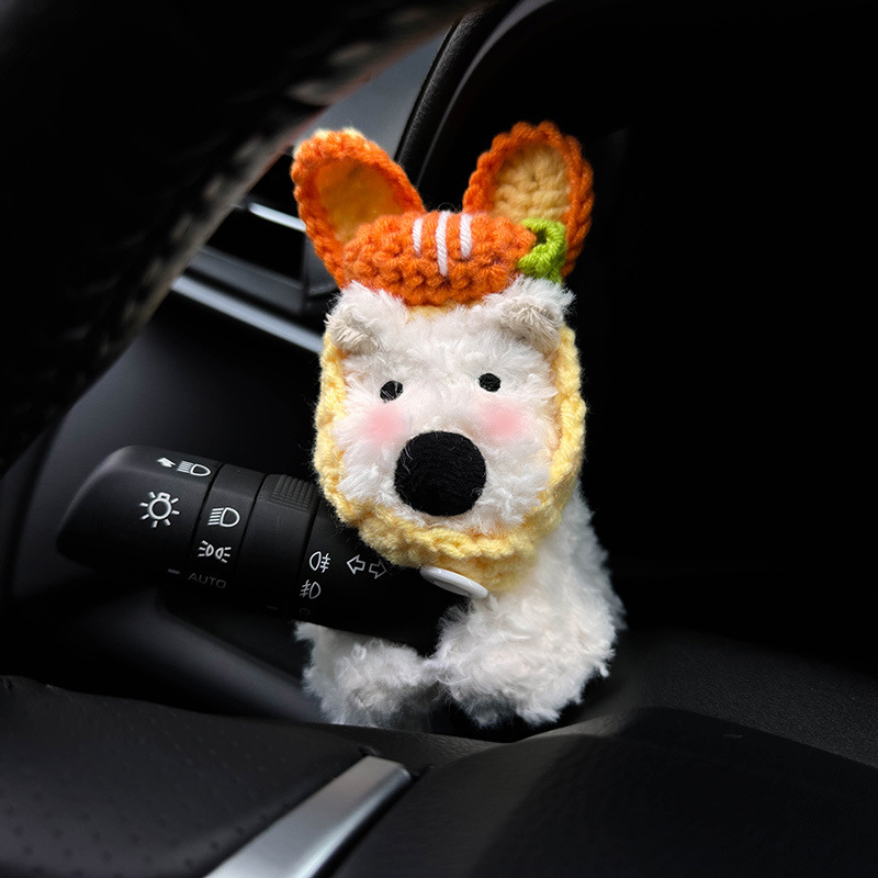 Decoración de la pantalla del coche del cachorro de West Highland