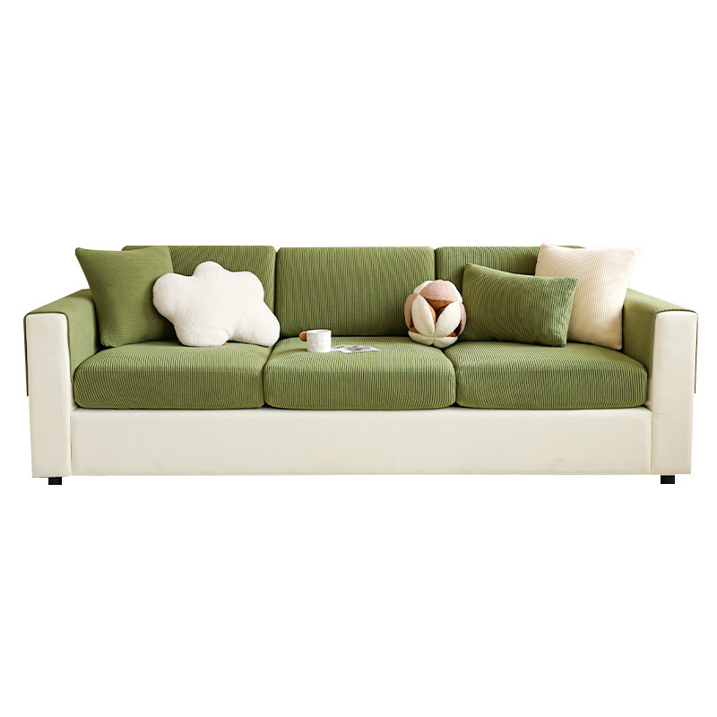 Housse de canapé romantique minimaliste élastique et lavable_voghion.com