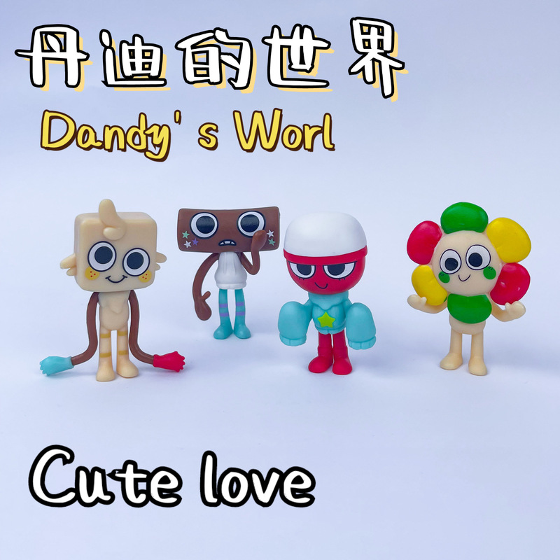 Dandy's World Cross-border Explosions Hot Toy Doll Ornaments Trendy Play Hand-made Model Dandy's World Cross-border Explosions Hot Toy Doll Ornaments Trendy Play Hand-made Model