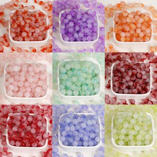 8mm�pɫ����u׃ֱ��ɢ��DIY�ֹ��Ʒ���������֙C朴������
