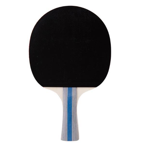 Deli angnete F2360 raqueta de tenis de mesa tiro recto tiro horizontal entrenamiento competencia mango largo mango corto 2 disparos 3 bolas