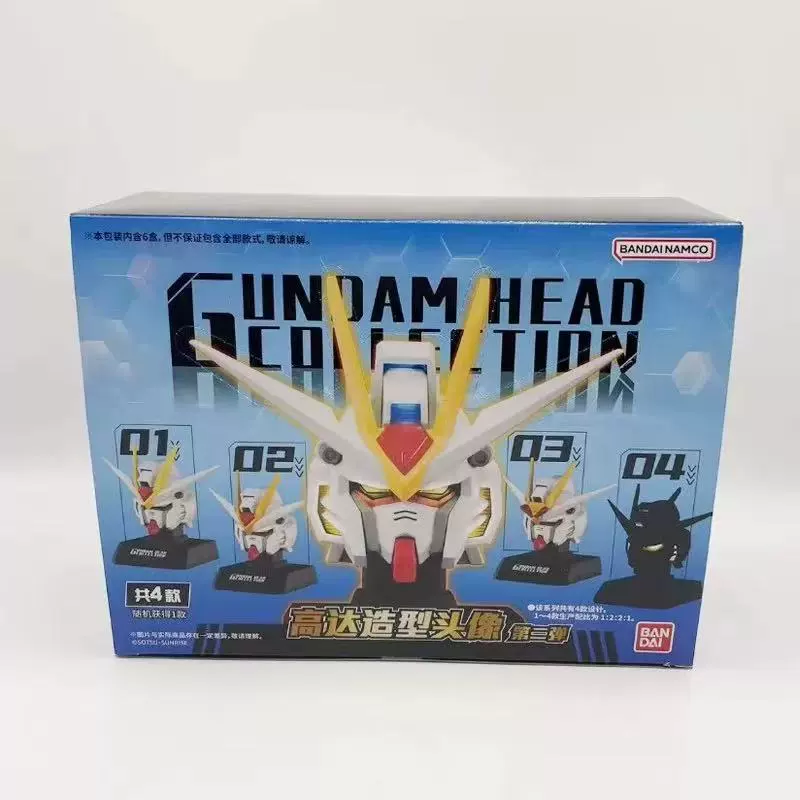 Подлинный Bandai Gundam стиль аватар второй слепой коробки конец коробки серия фильмов Гиндам