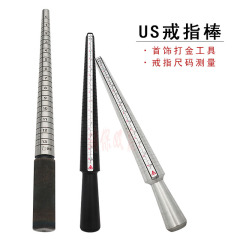 US Standard Ring Sizing Bar, Multi-Purpose Plastic Ring Sizer, Ring Size Measurement Tool