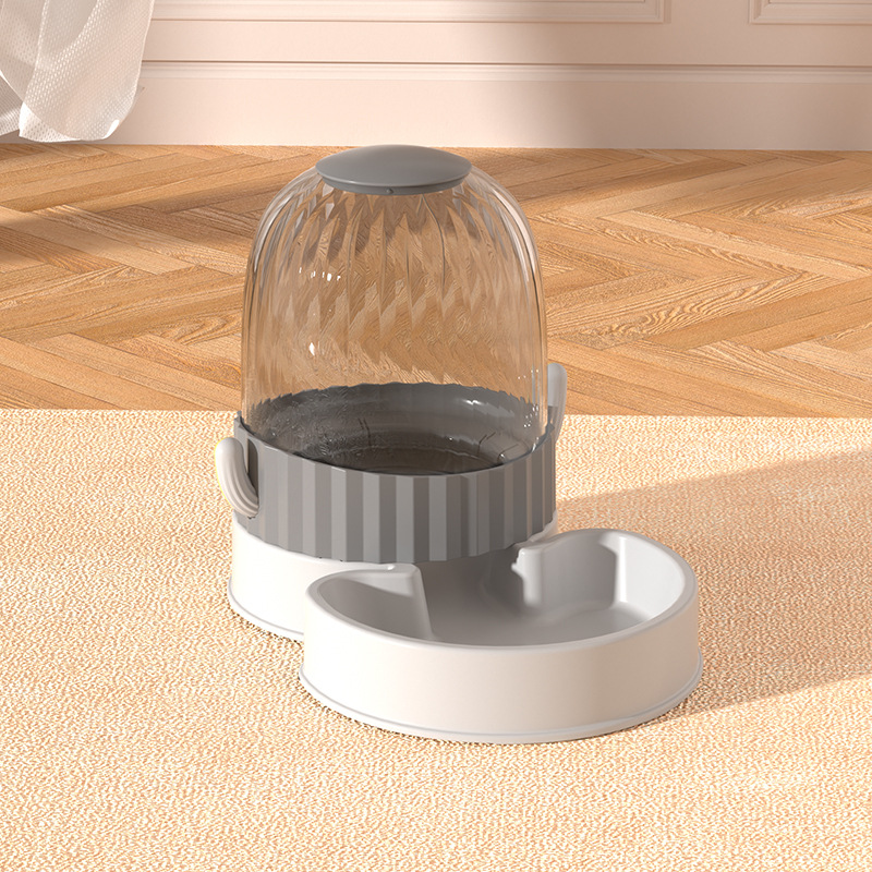 Cat Bowl 3.8L alimentador automático de agua potable de gran capacidad gato bebida de agua para perros doble tazón de comida para gatos artículos para mascotas