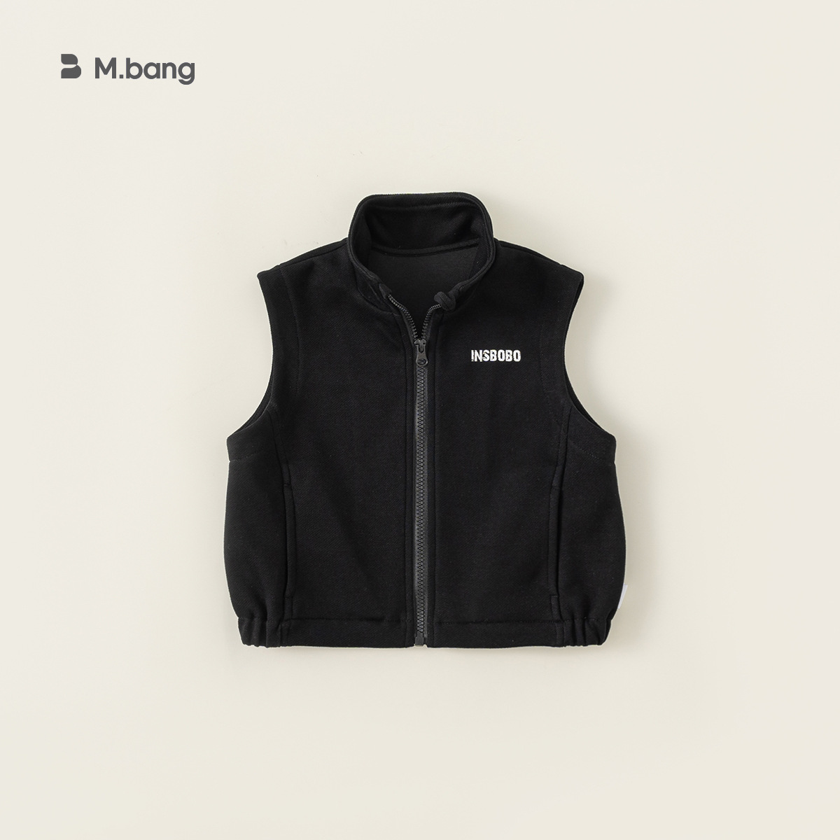 Bangchoan ropa infantil chaleco de calzado de otoño 2025 niños y medianos hombros de caballo cardigans de caballo con cremallera para bebés
