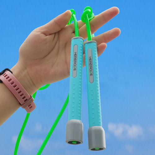 HereRope P50 5mm Boxing Jump Rope with Silicone Handles Speed Jump Rope