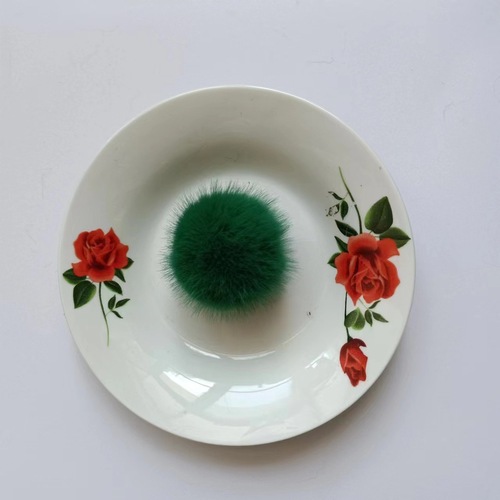 Imitation mink fur ball earrings, fur ball, artificial fur diy jewelry, hair accessories, small fur ball, decorative accessories, mink fur ball