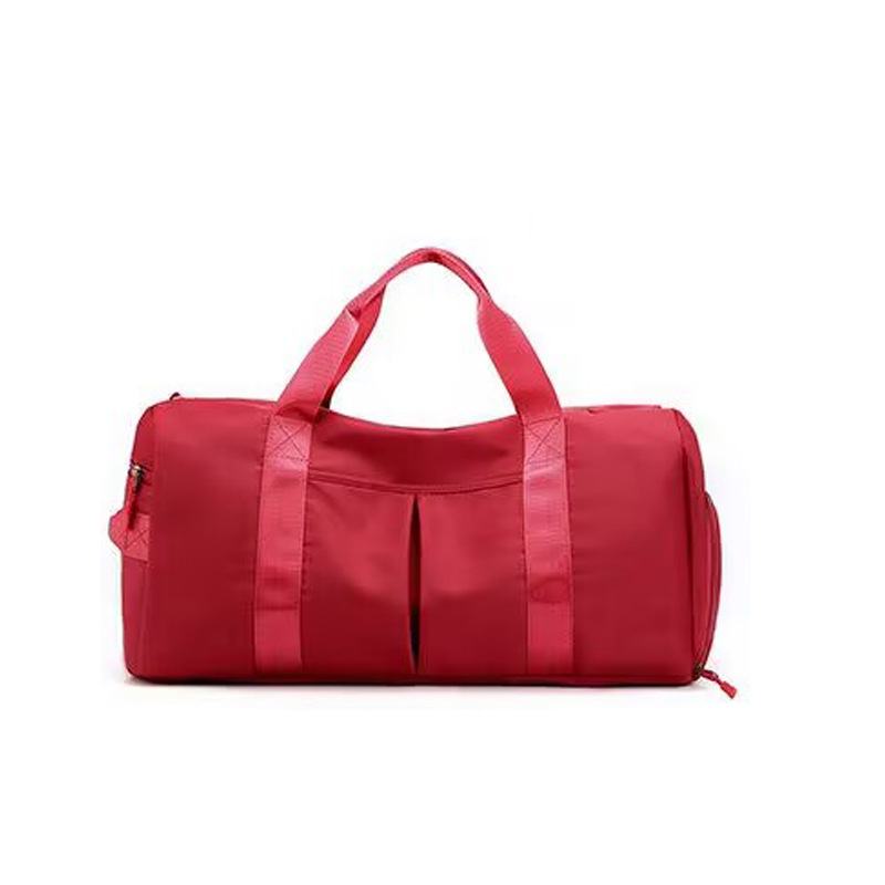 Estilo coreano Rosa bolsa de fitness moda de corta distancia bolsa de viaje portátil de gran capacidad impermeable bolsa de equipaje