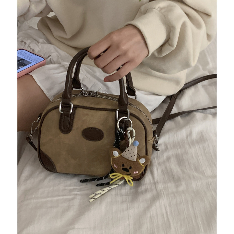 复古小众质感手提包女士包包2025新款简约小方包时尚单肩斜挎包|undefined