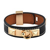 Diverse fashionable bracelet, accessory, custom made, genuine leather