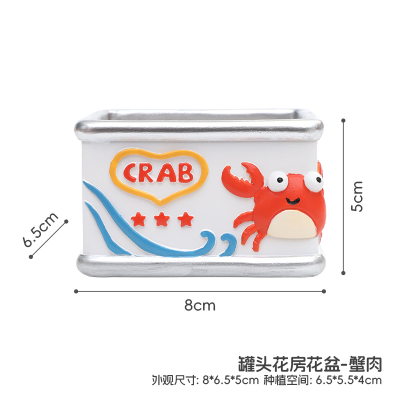 Chậu cây mọng nước resin mini, chậu cây để bàn, trang trí ban công sân vườn (RG-39)