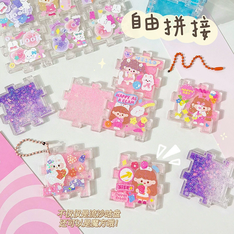Пазл Step Mobil puzzle puzzle Guru в поток масла песок gurga плитки DIY Gulcca Taka Liu Liu Mahjong кирпич brick