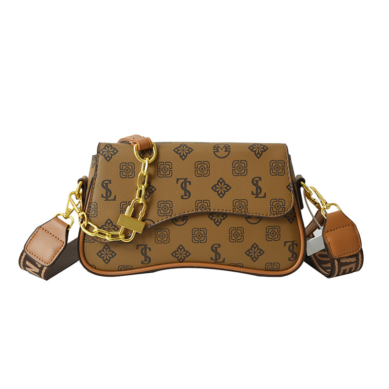 Brand Women's Bag New Fashion Top Quality Printed Small Square Bag Casual and Versatile Classic Crossbody Bag High-end Women's Bags_voghion.com