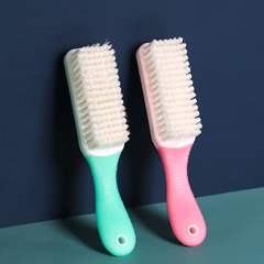 Soft-bristle shoe brush—gentle on shoes, a household shoe-cleaning marvel! Specialized laundry brush for washing shoes, featuring a versatile cleaning board and brush.