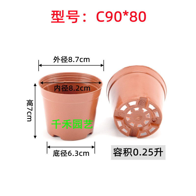 プラスチックの植木鉢の多い肉鉢のベランダは野菜の鉢を植えます。|undefined