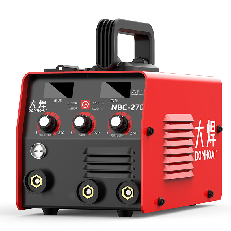 soldadura sin gas de dos soldadores de aislamiento domésticos todo-en - uno 220v380v doble voltaje soldadura por arco de argón de grado industrial de tres usos image 8