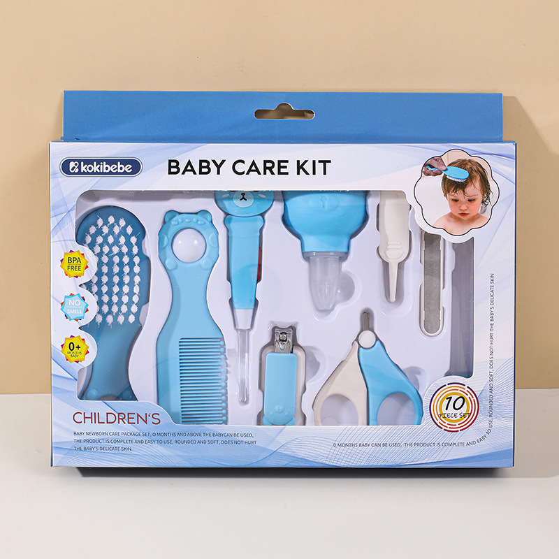 Kit de Cuidado e Higiene para Bebés Set de 10 Piezas con Limpiador de Oídos y Cortaúñas image 6