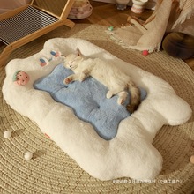 猫窝冬季保暖睡垫狗窝四季通用猫垫子睡觉用宠物冬天猫床猫咪沙发