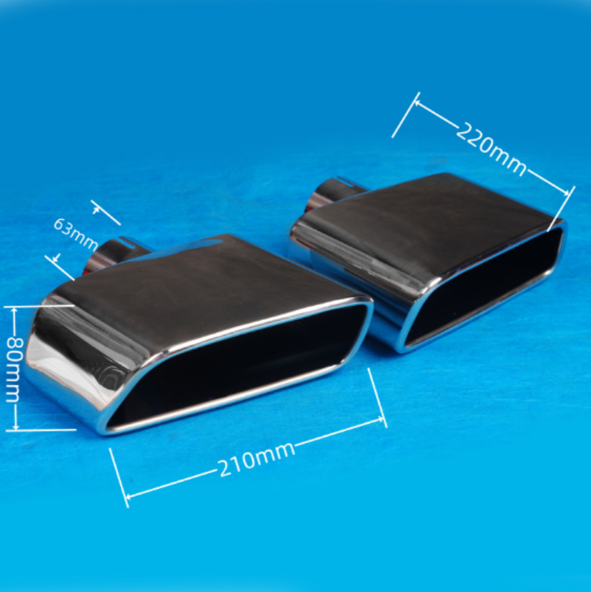 Qìchē – Exhaust pipe Titanium Black - 02-50448-large-flat-square