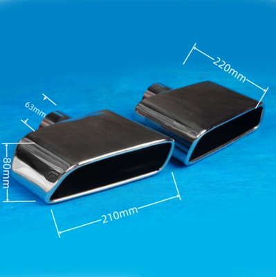 Exhaust pipe Car Modified Stainless Steel - 02-50448-large-flat-square