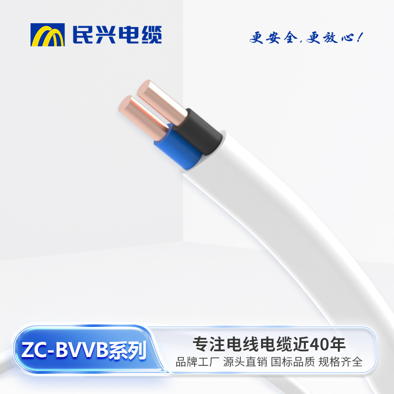 室外电线ZCBVVB家装公司标配线套装抗压护套家装明线省管直敷电线