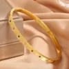 SZ415-1 Gold Squared Color Diamond Bracelet