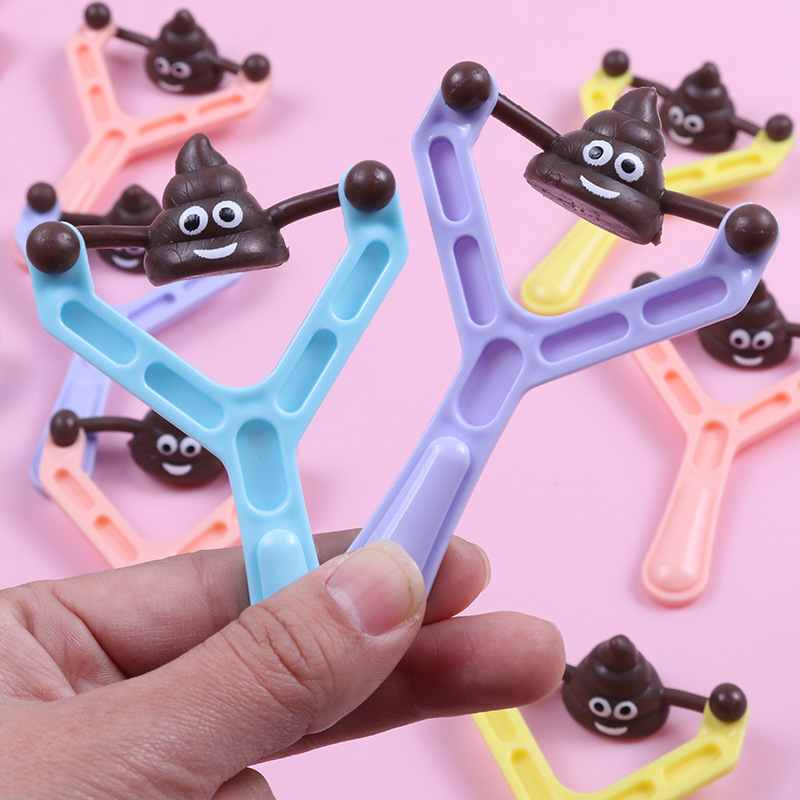 Creativo catapulta caca Slingshot descompresión truco taburete juguete ventilación divertido parodia divertido niños divertido regalo