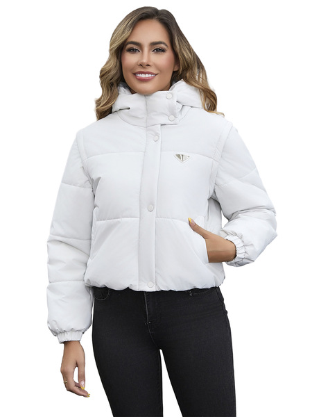 removable design down jacket