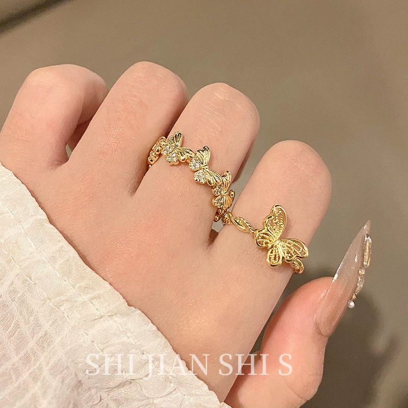Matte one size universal ring, Italy, light luxury style, high-quality style
