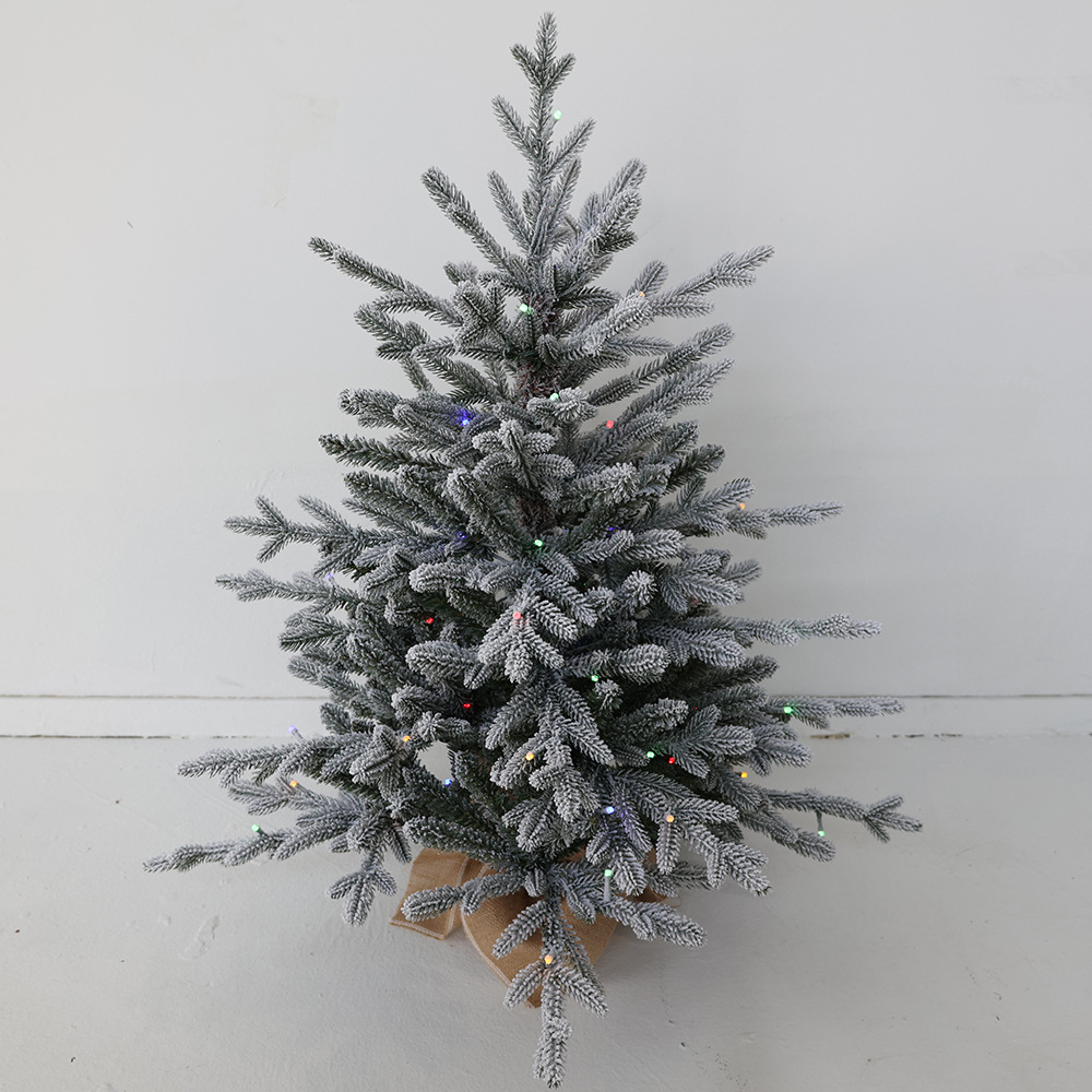 Simulación de regalos de árboles de nieve pequeños adornos de cifrado florista ventana decoración escena de diseño fuente fábrica una pieza al por mayor