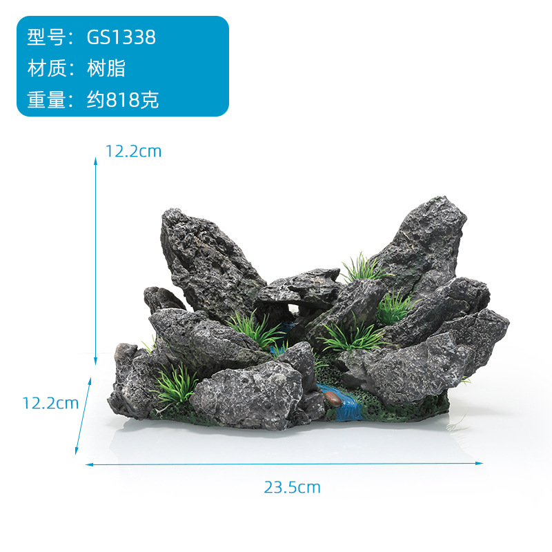 Simulación de guijarros, simulación de piedra de arroyo, piedra pequeña, pecera, paisajismo, jardinería, maceta de arena de arroyo, piedra de playa de río