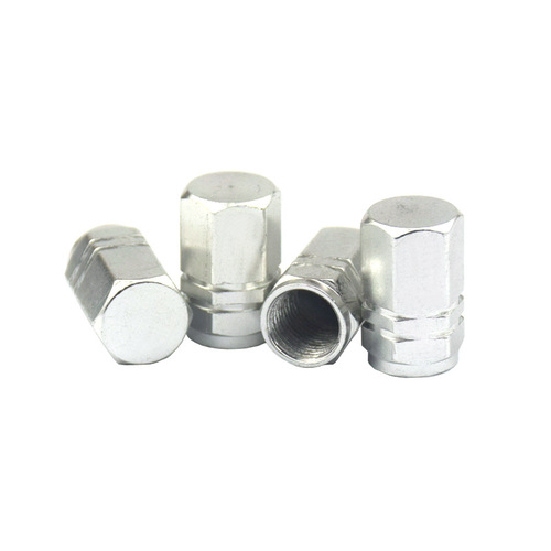 Aluminum alloy car valve cap car valve cap valve core tire personalized valve 4 pieces