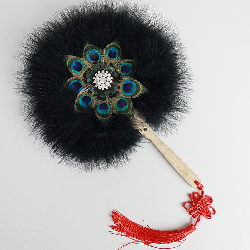 Plumas negras al por mayor diy materiales hechos a mano bolsas accesorios accesorios para niños jardín de infantes creativo curso de arte