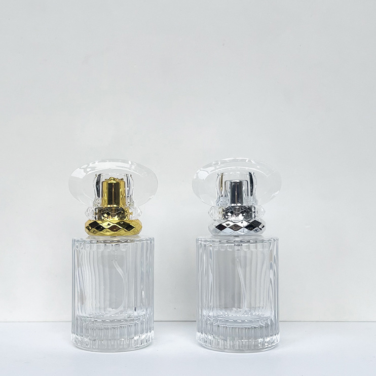 现货供应YY092-30ml-4圆形卡口香水玻璃瓶香薰化妆品喷雾分装空瓶