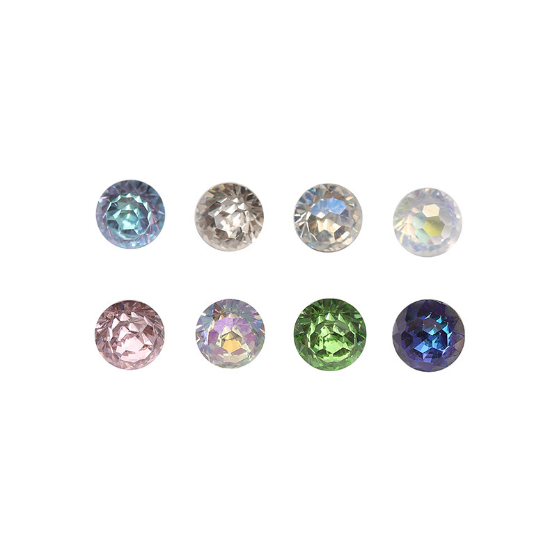 New Multi-cut Chrysanthemum Drill Manicure Drill Transparent Glass Handmade DIY Nail Jewelry Pointed Nail Patch New Multi-cut Chrysanthemum Drill Manicure Drill Transparent Glass Handmade DIY Nail Jewelry Pointed Nail Patch