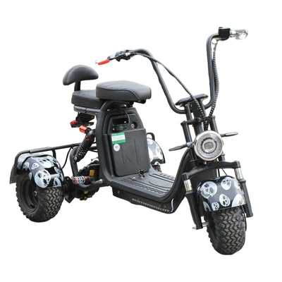 2022 yeni Harley elektrikli avtomobil kiçik elektrikli üçtəkərli skuter off-road citycoco