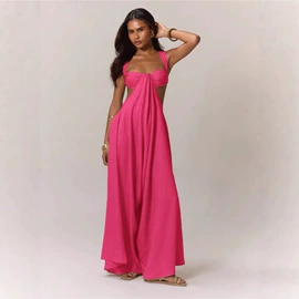 连衣裙;女士连体裤;时尚休闲套装