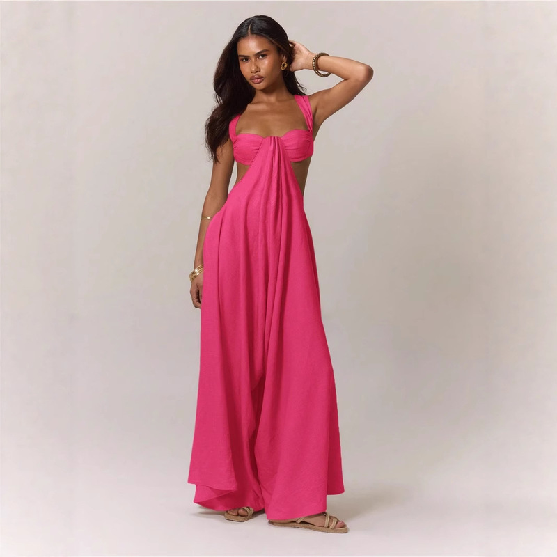 New European and American Style Party Jumpsuit, Amazon's Popular Sexy Spaghetti Strap Pants, Fashionable New European and American Style Party Jumpsuit, Amazon's Popular Sexy Spaghetti Strap Pants, Fashionable