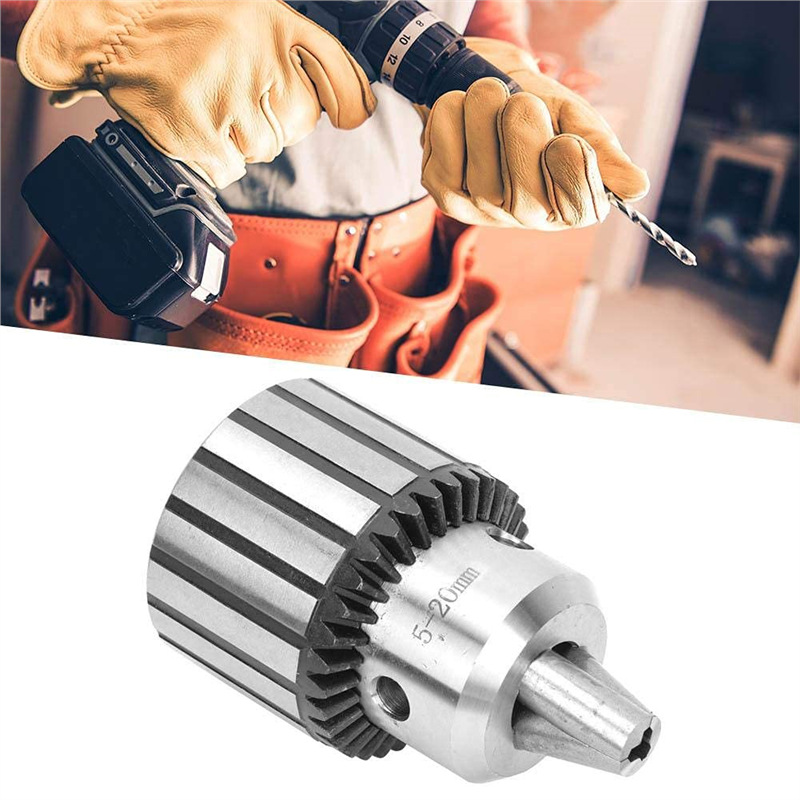 1-13 1-16 5-20 B16B18B22重型扳手钻夹头 手电钻 数控车床台式钻