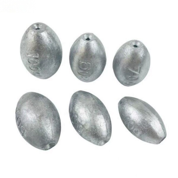 Cross-border olive-shaped lead pendant