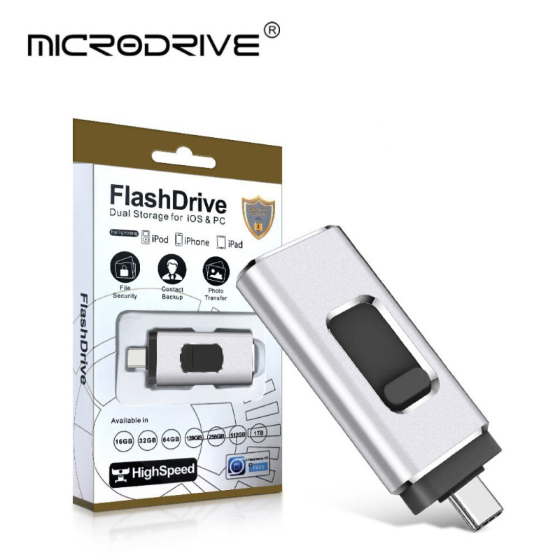 Apple Android type-c 大容量高速 3.0 1TB USB フラッシュドライブに適した卸売フォーインワンコンピュータ携帯電話 USB フラッシュドライブ|undefined